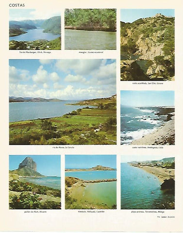 LAMINA LAROUSSE 70183: Costas