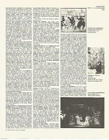 LAMINA LAROUSSE 70193: Cuentos de Canterbury