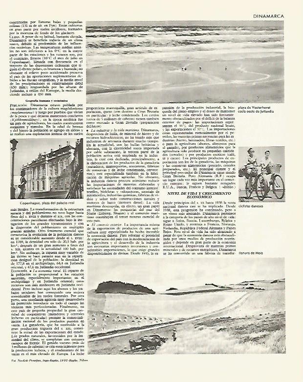 LAMINA LAROUSSE 70222: Lugares de Dinamarca