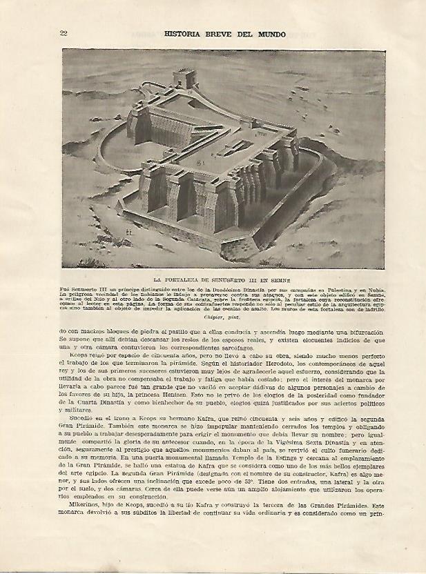 LAMINA 5048: Fortaleza de Senuserto III en Semne