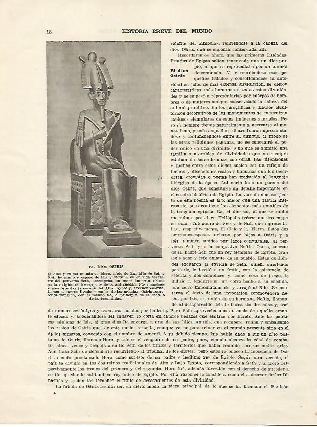 LAMINA 5050: El dios Osiris