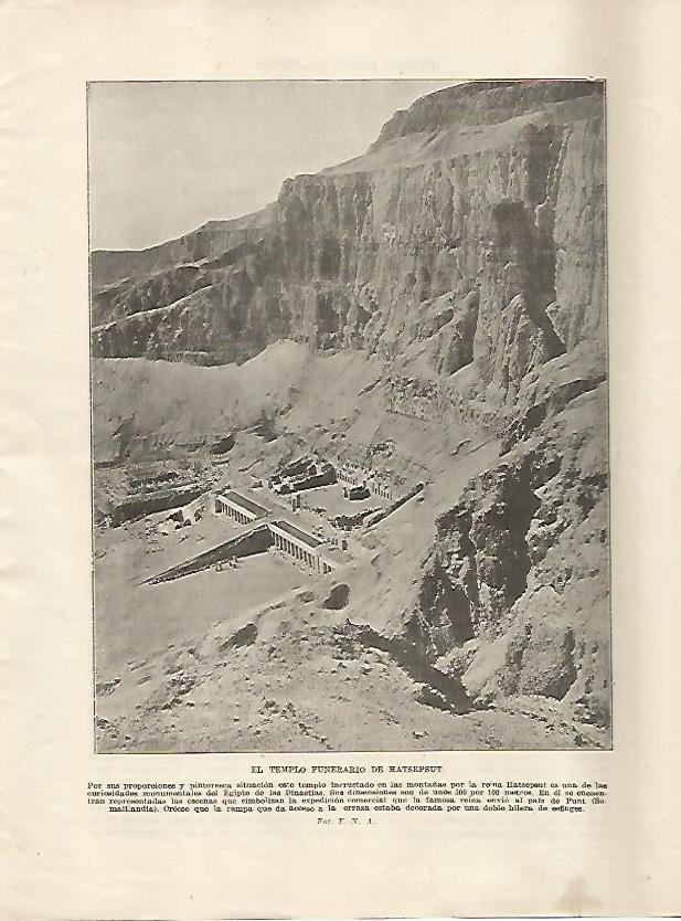 LAMINA 5051: El Templo de Hatshepsut
