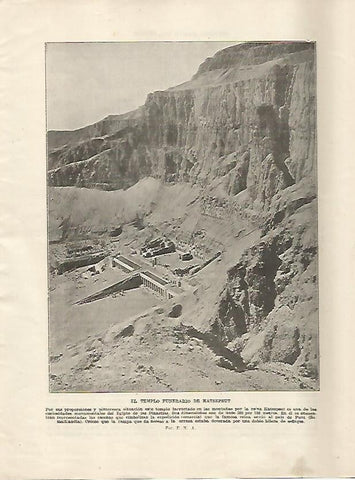 LAMINA 5051: El Templo de Hatshepsut