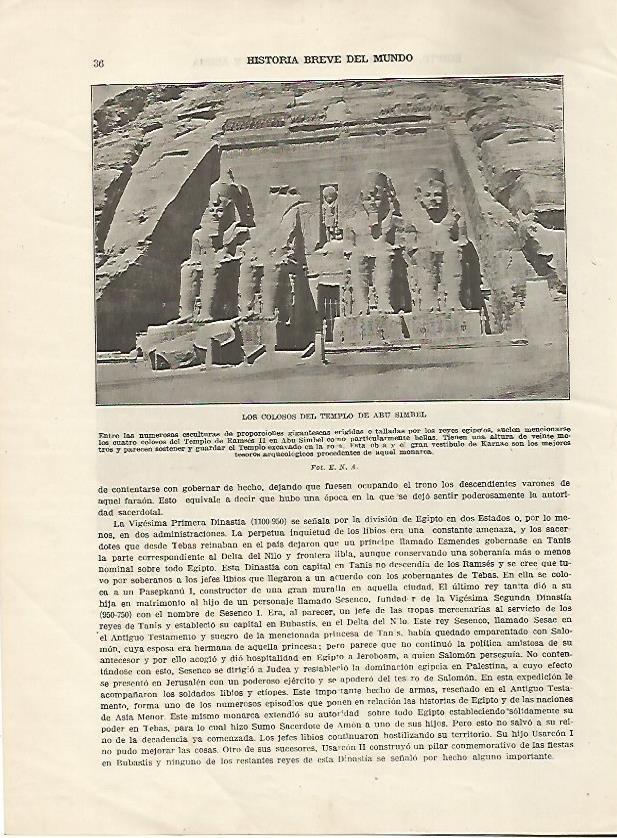 LAMINA 5056: Templo de Abu Simbel