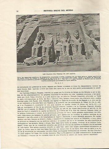 LAMINA 5056: Templo de Abu Simbel