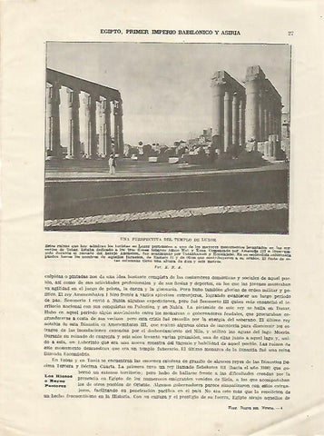 LAMINA 5059: Templo de Luxor