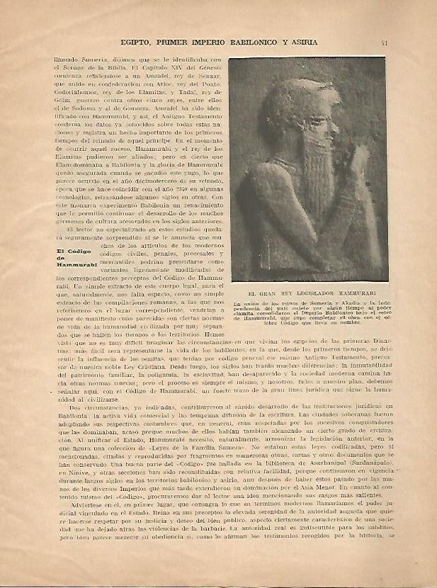 LAMINA 5063: Hammurabi