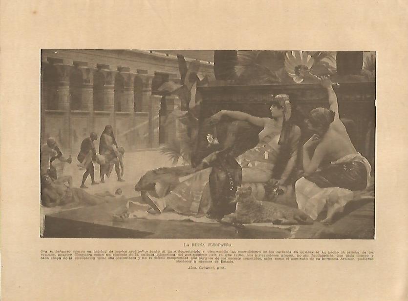 LAMINA 5088: La reina Cleopatra