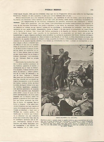 LAMINA 5093: Josue ratifica la alianza
