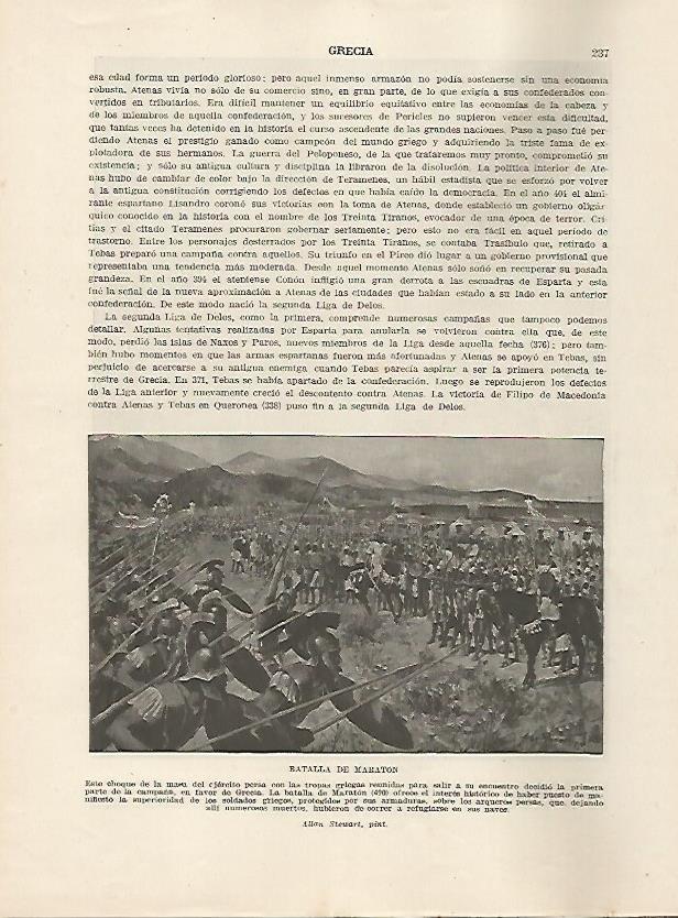 LAMINA 5145: Batalla de Maraton