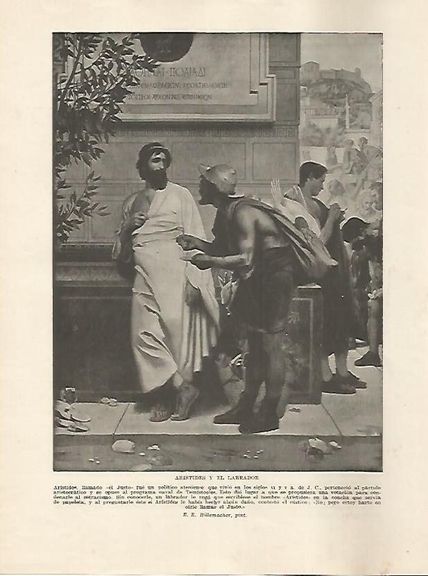 LAMINA 5147: Aristides y el labrador