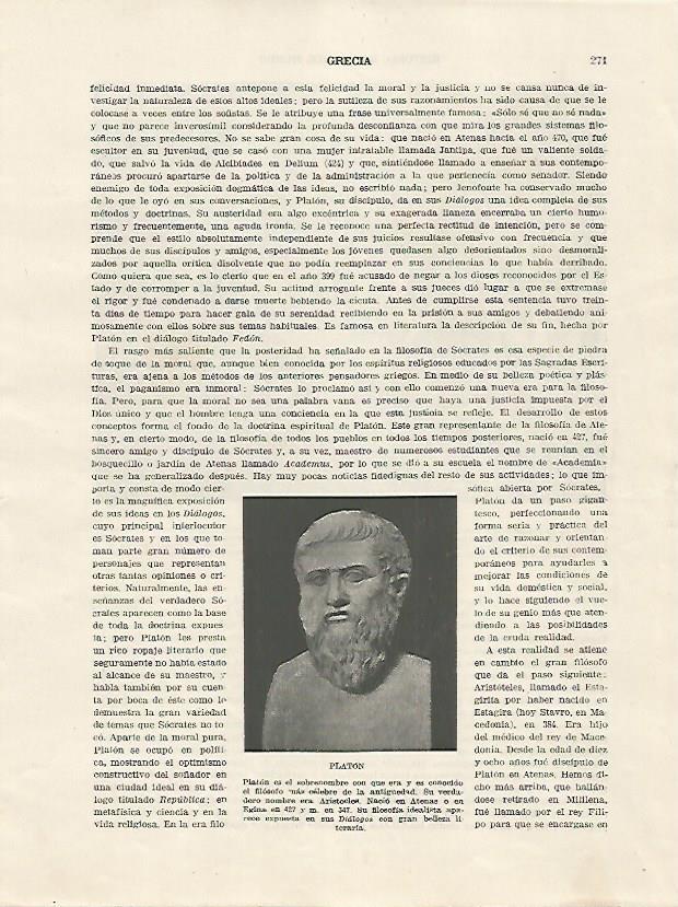 LAMINA 5164: Platon