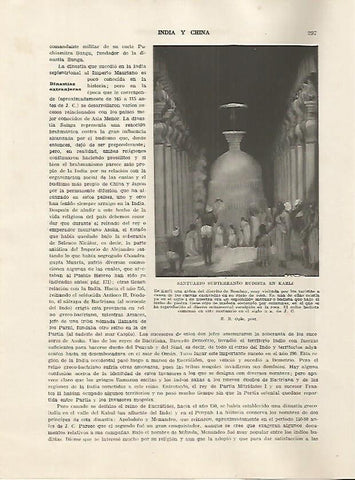 LAMINA 5174: Santuario budista en Karli