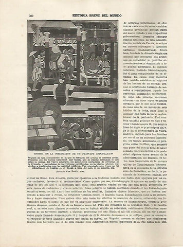 LAMINA 5177: Coronacion de un principe indostanico