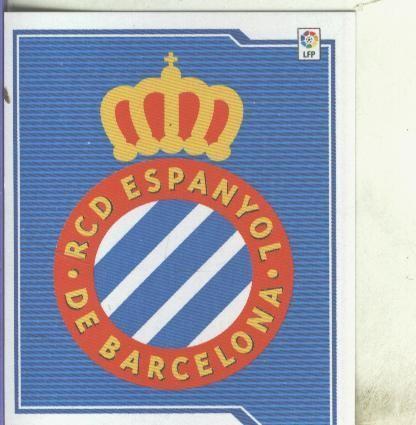 Cromo: Liga 07-08: escudo del Espanyol