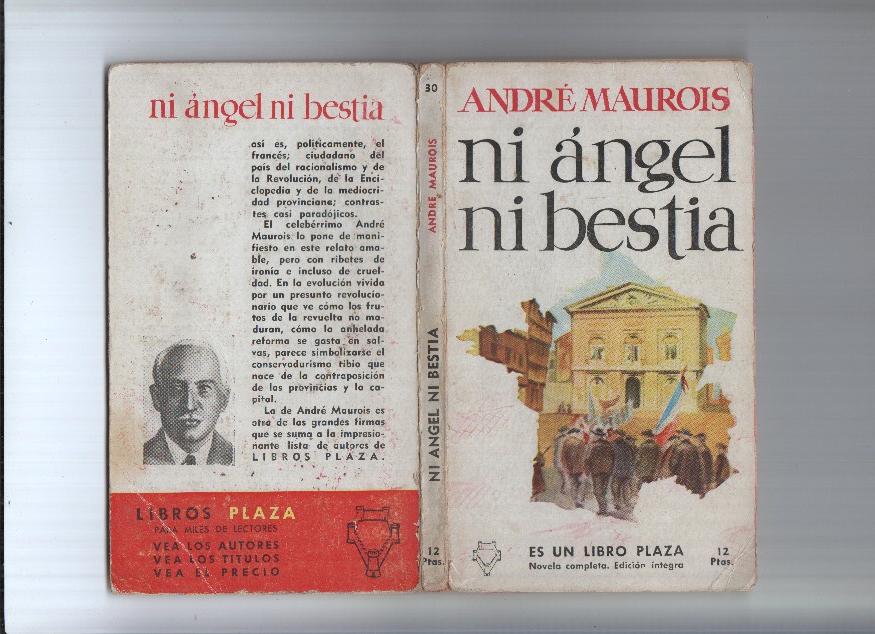 Libro Plaza numero 30: Ni angel ni bestia