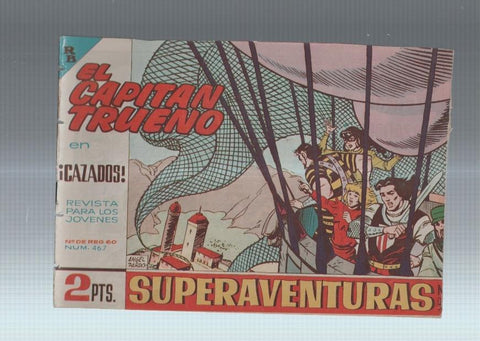 El Capitan Trueno original numero 467: Cazados