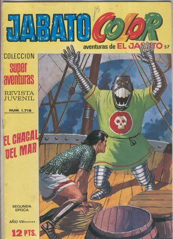 Jabato color segunda epoca numero 057: El chacal del mar