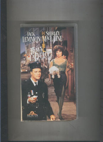 Video VHS: Irma la dulce (Jack Lemmon-Shirley MacLaine(