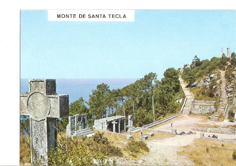 Postal 020891 : Monte de Santa Tecla. La guardia - Pontevedra