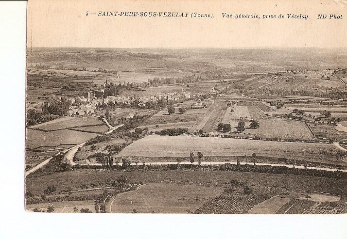Postal 022341 : Saint Pere Sous Vezelay (Yonne)
