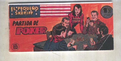Texas Bill facsimil numero 165; Partida de poker