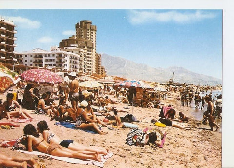 Postal 025858 : Vista de la playa. Fuengirola (Malaga). Costa del Sol