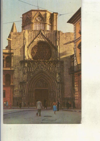 Postal 015223: Puerta de los apostoles de la catedral de Valencia