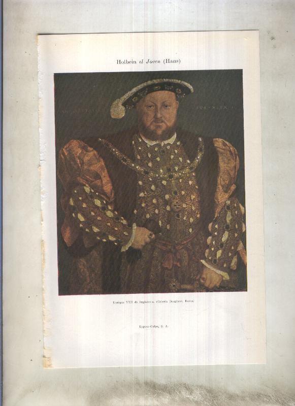 Lamina 133: Hans Holein el Joven (cuadro de enrique VIII de inglaterra)