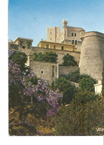 Postal 035066 : Monaco Sur le vieux Rocher le Palais Princier vu du Jardin Princesse-Stephanie