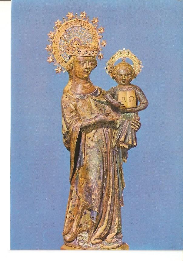 Postal 036001 : Mallorca (Baleares) España. Santuario de Lluc. La Virgen