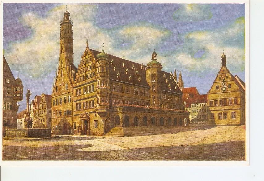 Postal 037461 : Rothenburg ob der Tauber