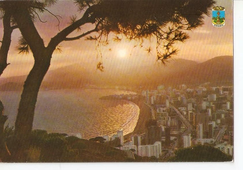 Postal 042906 : Benidorm. Puesta de Sol