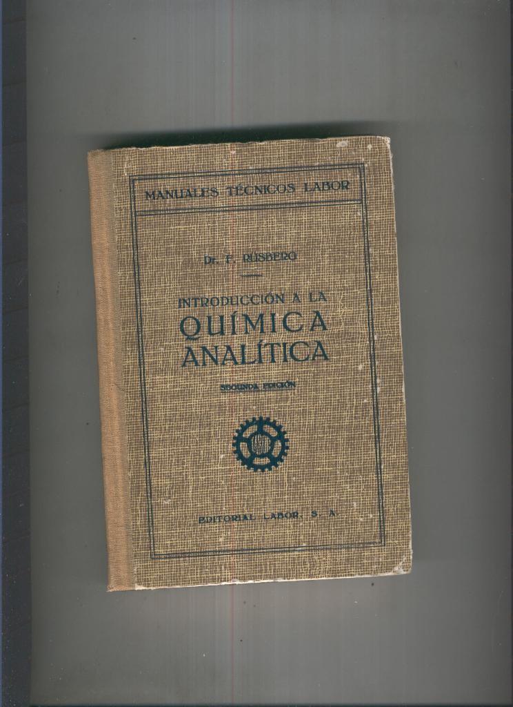 Introduccion a la quimica analitica