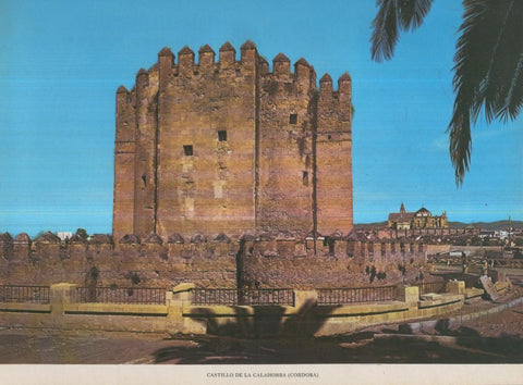Lamina Castillos de España Edicion 1967 No.074: CASTILLO DE LA CALAHORRA (CORDOBA)