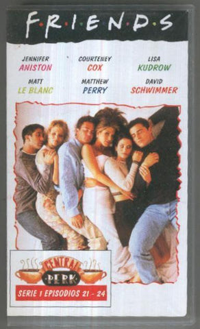 VHS Serie: FRIENDS, Temporada 1, Episodios del 21-24