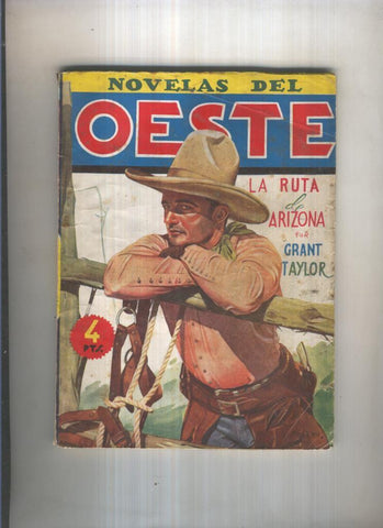 Novelas del Oeste numero 45: La ruta de arizona (numerado 2 en trasera)
