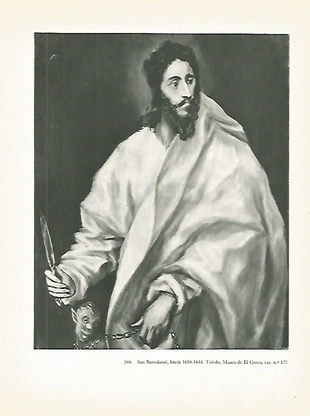 LAMINA 2049: EL GRECO. San Bartolome