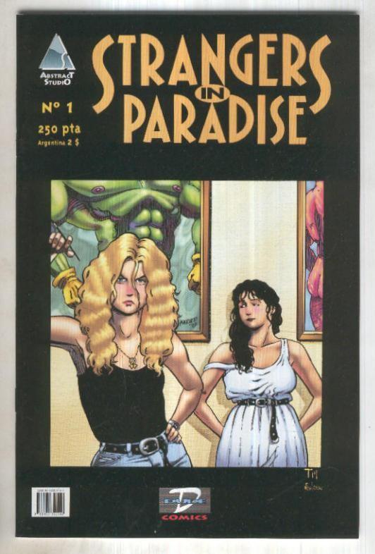 STRANGERS IN PARADISE, Vol.1: Numero 01 (Dude Comics 1998)