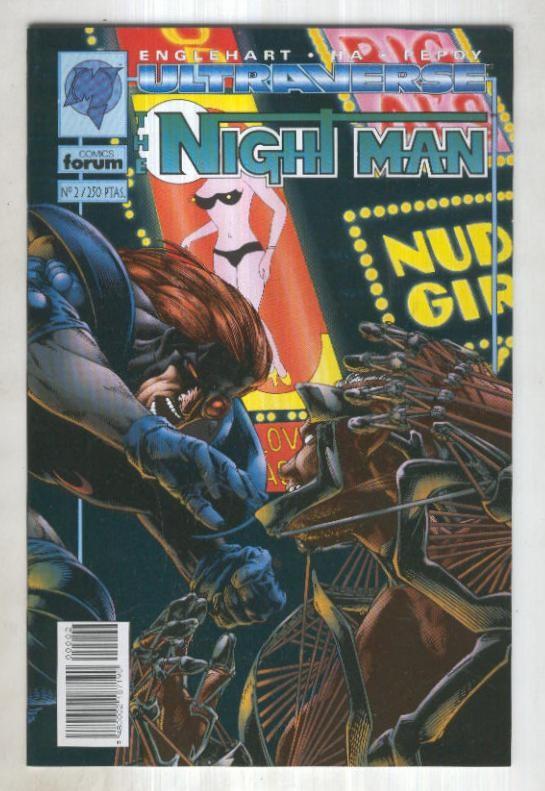THE NIGHT MAN Vol.1: Numero 02 (Forum 1995)