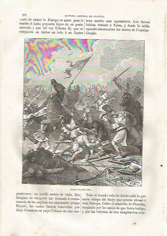 LAMINA 3417: Batalla de Bouvines