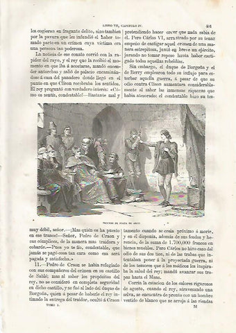 LAMINA 3492: Proceso de Juana de Arco