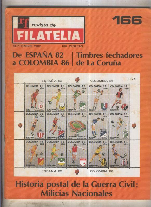 Revista de Filatelia numero 166: septiembre 1982