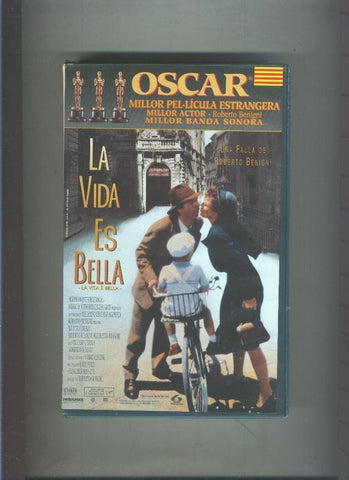 Video VHS: La vida es bella (Roberto Benigni)