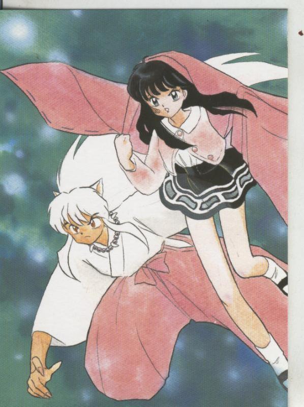 Postcard Book Inu Yasha de Rumiko Takahashi modelo 29