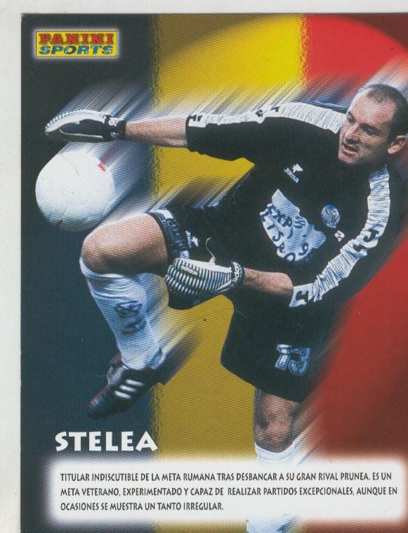 Ficha Postal Panini Sport:  Stelea