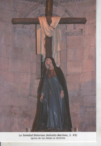 Postal 011798: Virgen Ntra Sra La Soledad Dolorosa (aniceto marinas),  