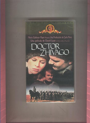 Video VHS: Doctor Zhivago (Omar Sharif)