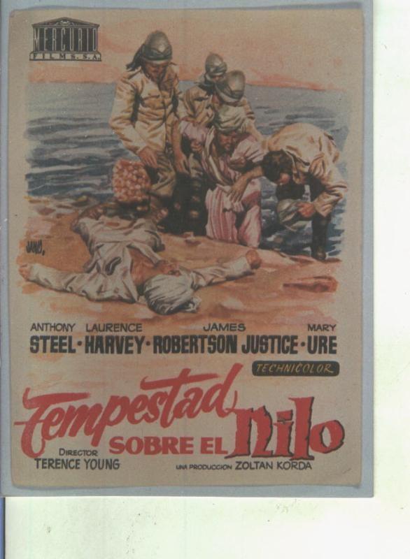 Foto cine 049: Tempestad sobre el Nilo (Anthony Steel-Laurence Harvey)