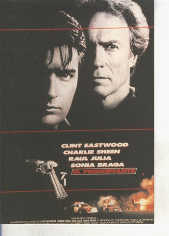 Foto cine 088: El principiante (Clint Eastwood-Charlie Sheen)